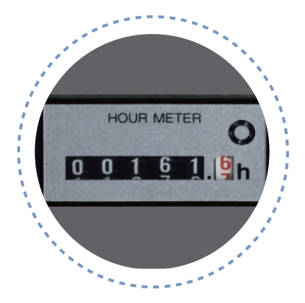 Compteur horaire 1 pièce